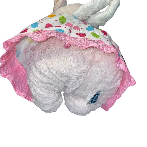 Mary Meyer Plush Pig Angel Wings Dress Apple Stuffed Animal Shower Nursery 10” - Picture 10 of 14